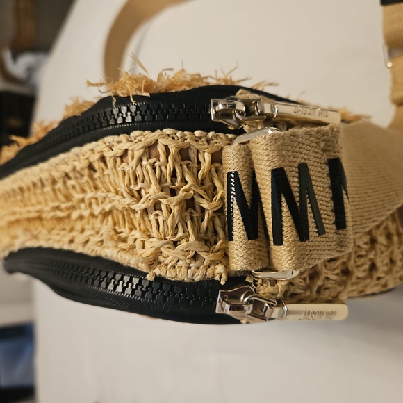 Jason Wu Woven Beige and Black Crossbody - Picture 8 of 8